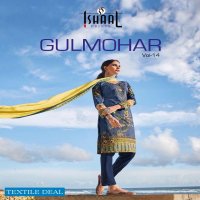 ISHAAL PRINTS GULMOHAR VOL 14 LAWN PRINTED LADIES SUITS WHOLESALER EXPORTER