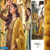 Ibiza Sairaa Wholesale Pure Green Silk Designer Salwar Suits