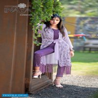 Inaya LPC-51 Designer Jacket With Kurti And Pants
