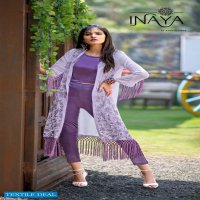 Inaya LPC-51 Designer Jacket With Kurti And Pants