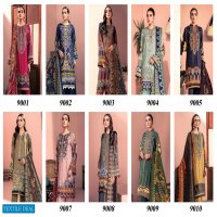 Iris Karachi Vol-9 Wholesale Printed Dress Material