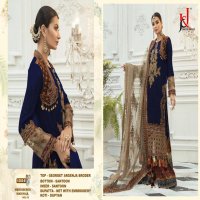 J AND J MBROIDERED MARIYA B VOL 12 GEORGETTE PAKISTANI SALWAR KAMEEZ
