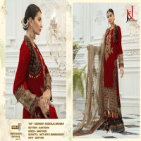 J AND J MBROIDERED MARIYA B VOL 12 GEORGETTE PAKISTANI SALWAR KAMEEZ