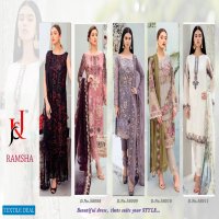 J And J Ramsha Wholesale Pakistani Salwar Kameez