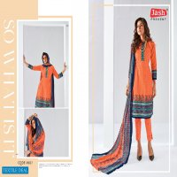 JASH ELLIZA VOL 9 KARACHI COTTON DRESS MATERIALS WHOLESALER