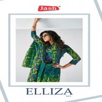 JASH ELLIZA VOL 9 KARACHI COTTON DRESS MATERIALS WHOLESALER
