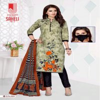 JAYSHRI CREATION LAUNCH SAHELI VOL 3 COTTON DAILY WEAR DRESS MATERIALS
