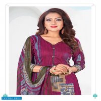 JBT Royal Touch Cambric Pure Dupatta Dress Material