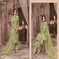 JINAAM SHIBORI PASHMINA EMBROIDERED SALWAR KAMEEZ FOR WINTER WEAR