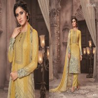 JINAAM SHIBORI PASHMINA EMBROIDERED SALWAR KAMEEZ FOR WINTER WEAR