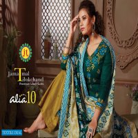 JT Alia vol-10 Wholesaler Chudidar Dress material