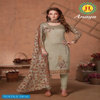 JT Anaya Vol-1 Luxury Jam Karachi Collection Wholesale Dress Material