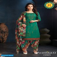 JT Avantika Vol-12 Wholesale Ready Made Cotton Dress