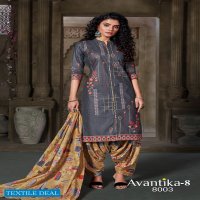 JT Avantika Vol-8 Wholesale printed Dress Material