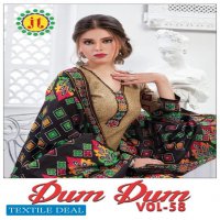 JT Dum Dum Vol-58 Wholesale Cotton Dress Material