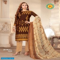 JT Jessica Vol-5 Wholesale Pure Cotton Dress Material