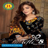 JT Titli Ikat Special Vol-8 Wholesale Unstitched Dress Material