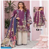 Jade Firdous Urbane Luxury lawn Collection Wholesaler In India