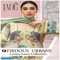 Jade Firdous Urbane Luxury lawn Collection Wholesaler In India