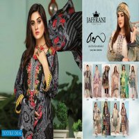 Jaffrani Asifa and Nabeel Luxury Lawn Collection Wholesale Printed Dress Material