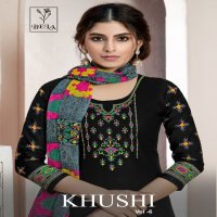 Jash Bela Khushi Vol-6 Wholesale Cotton Printed Dress Material