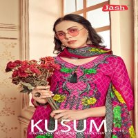 Jash Kusum vol-15 Wholesale Printed Dress Material
