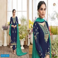 Jay Vasudev Saaho Wholesale Shopping Straight Salwar Suits
