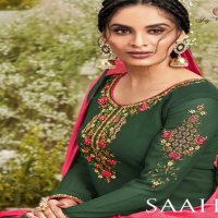 Jay Vasudev Saaho Wholesale Shopping Straight Salwar Suits