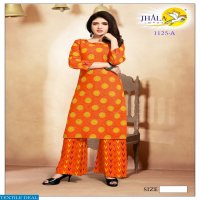 Jhala 1125 Colour Wholesale Ready Made Top With Bottom