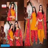 Jiyaan Patiyala Queen Vol-4 Wholesale Printed Dress Material