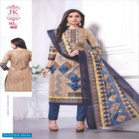 Jk Heena Vol-17 Wholesale Cotton printed Dress Material