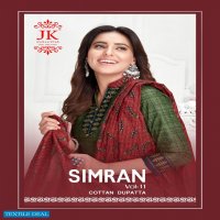 Jk Simran Vol-11 Wholesale Shopping Cotton Printed Dress Material