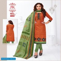 Jk heena vol-15 Wholesale printed Dress material