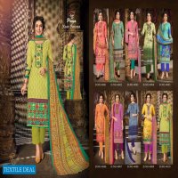 Js priya Noor Fatima Vol-4 Wholesale Karachi Print Dress Material