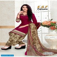 K G F Patiyala Vol-1 Wholesale Printed Dress Material