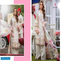 KAARA FIRDOUS LAWN VOL 7 COTTON EMBROIDERY SUMMER WEAR PAKISTANI SUITS