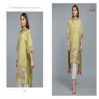 KAARA MARIYA B LAWN BLOCK BUSTER COTTON NET PAKISTANI DRESS MATERIALS