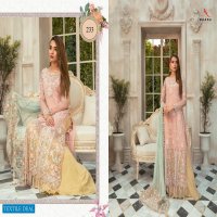 KAARA SUITS MBROIDERED M PRINT GEORGETTE WITH NET PAKISTANI SUIT CONCEPT LIMITED STOCK