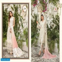 KAARA SUITS MBROIDERED M PRINT GEORGETTE WITH NET PAKISTANI SUIT CONCEPT LIMITED STOCK