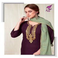 KAINAAT BY KUNJ RAYON READYMADE PALAZZO STYLE SALWAR KAMEEZ