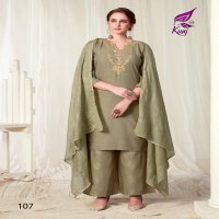 KAINAAT BY KUNJ RAYON READYMADE PALAZZO STYLE SALWAR KAMEEZ