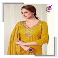 KAINAAT BY KUNJ RAYON READYMADE PALAZZO STYLE SALWAR KAMEEZ