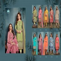 KALKI ROZAAN LAWN COTTON PRINT WORK SUITS WHOLESALE