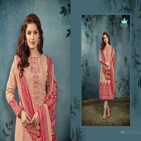 KALKI ROZAAN LAWN COTTON PRINT WORK SUITS WHOLESALE