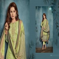 KALKI ROZAAN LAWN COTTON PRINT WORK SUITS WHOLESALE