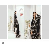 KALYAN EMBROIDERED DESIGNER VOL 3 BY ZS TEXTILE LAWN ORIGINAL PAKISTANI LADIES SUIT WHOLESALER