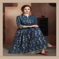 KANASU ELEGANCE VOL 2 RAYON GOLD PRINT LONG STYLE KURTI WHOLESAL IN INDIA