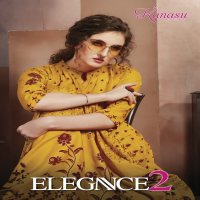 KANASU ELEGANCE VOL 2 RAYON GOLD PRINT LONG STYLE KURTI WHOLESAL IN INDIA