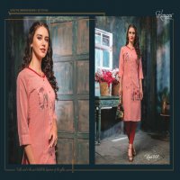 KANASU KIWI VOL 2 FANCY RAYON WITH WORK PATTERN KURTI AT BEST RATE