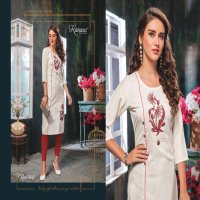 KANASU KIWI VOL 2 FANCY RAYON WITH WORK PATTERN KURTI AT BEST RATE